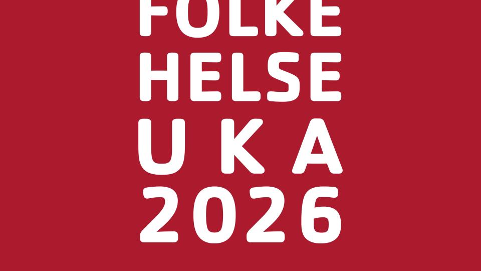 Lenke til artikkel: Folkehelseuka 7.-13. september