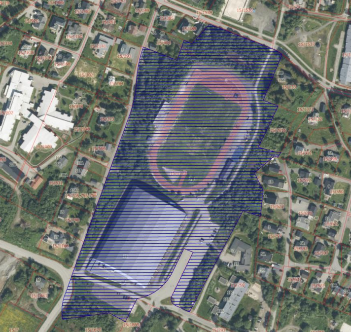 Figur 4: Statlig sikret friluftsformål, 15/1373, eies av Sortland kommune